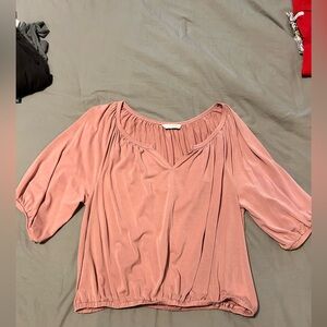 Lucky Brand V neck blouse